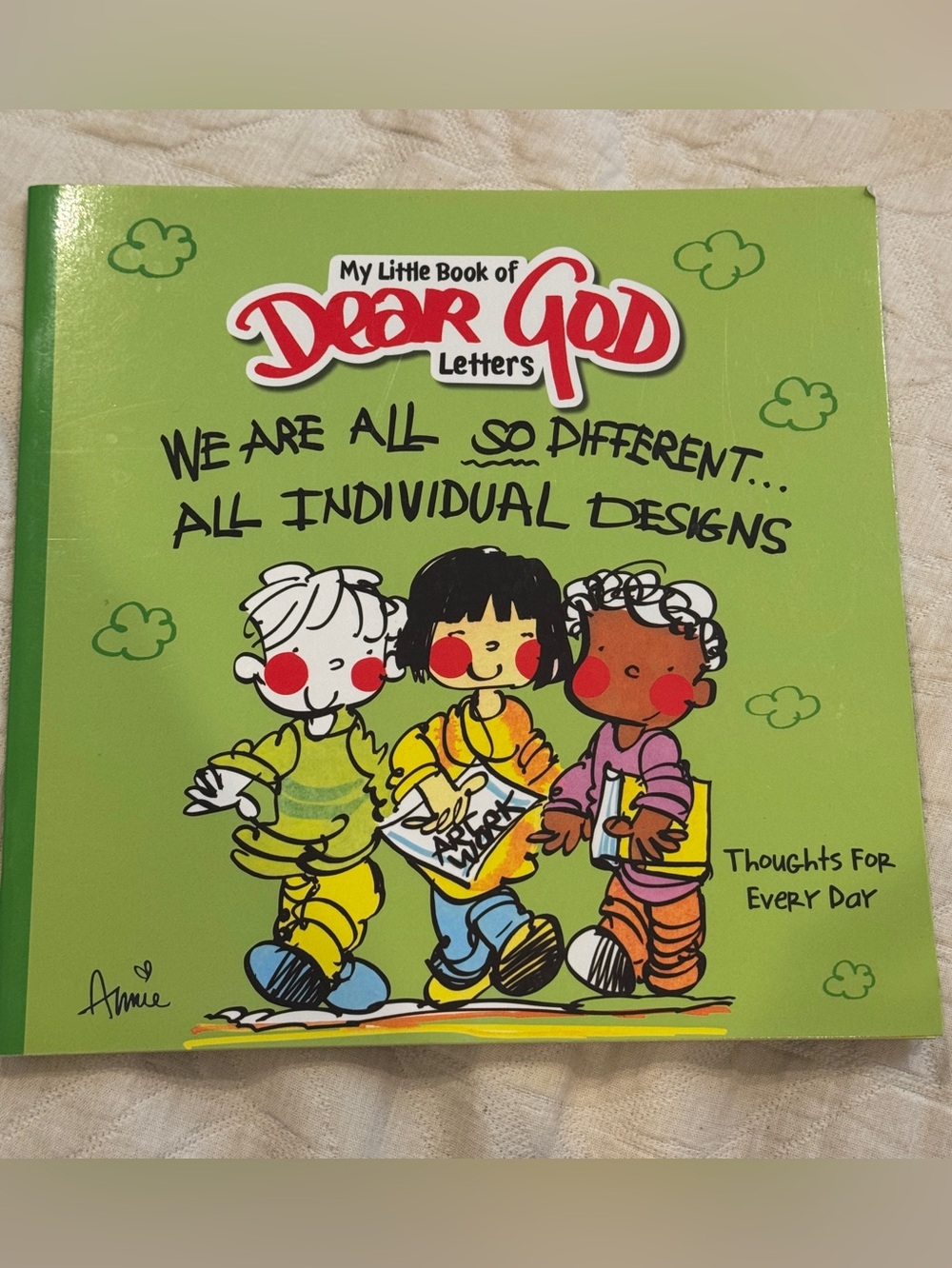 My Little Book of Dear God Letters We Are All So Different All Individual Design